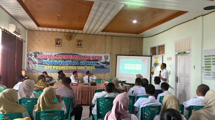 Puskesmas Way Tuba Sosialisasikan Bahaya Hantavirus