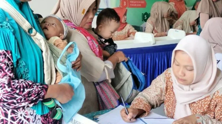 Posyandu di Way Tuba Layani Warga Semua Usia