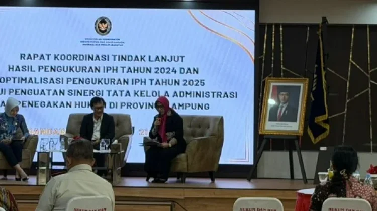 Pemkab Way Kanan Bahas Target Indeks Pembangunan Hukum Nasional