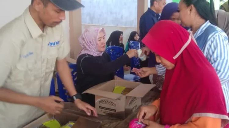 Bulog Lampung Utara Sediakan Komoditias Pangan di Gerakan Pangan Murah Way Kanan