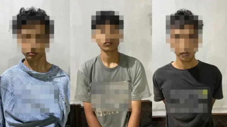 Polres Way Kanan Ringkus Tiga Pelaku Curanmor