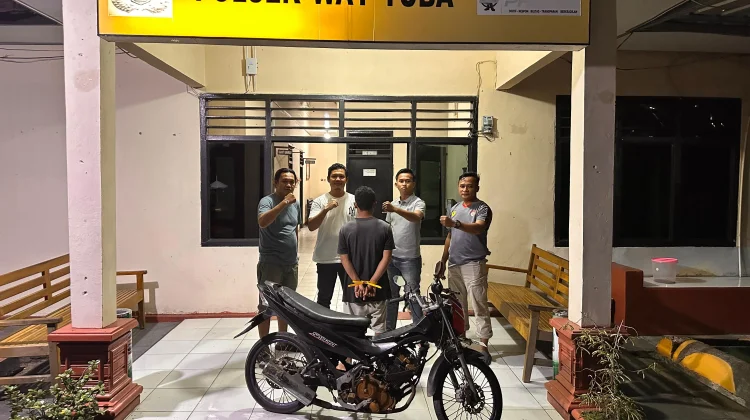 Polisi Amankan Pelaku Curanmor di Kampung Way Tuba