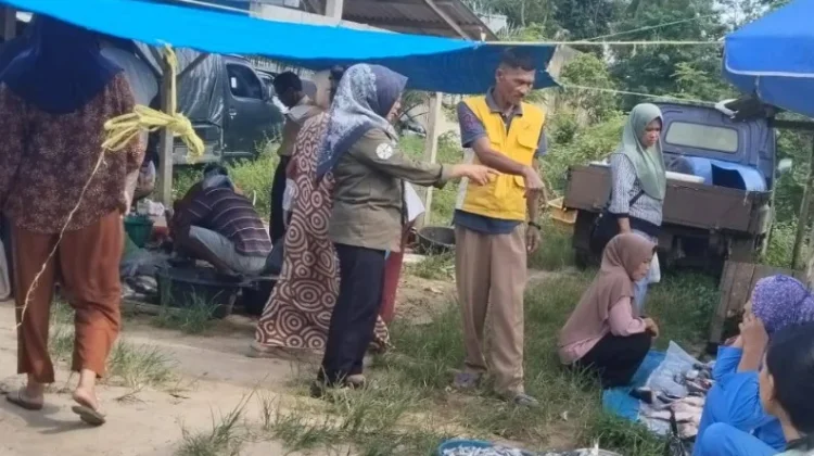 Puskesmas Way Tuba Lakukan Inspeksi Kesehatan Lingkungan