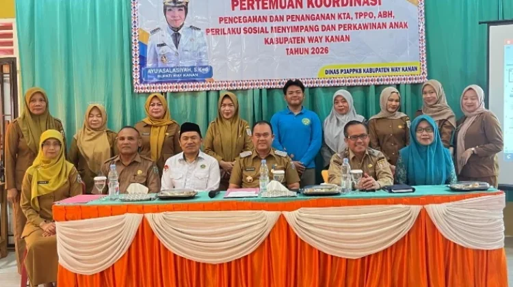 Disnakertrans Way Kanan Perkuat Pencegahan TPPO lewat Koordinasi Lintas Sektor
