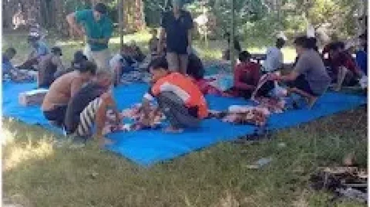 Gotong Royong dan Ketakwaan Warnai Penyembelihan Kurban