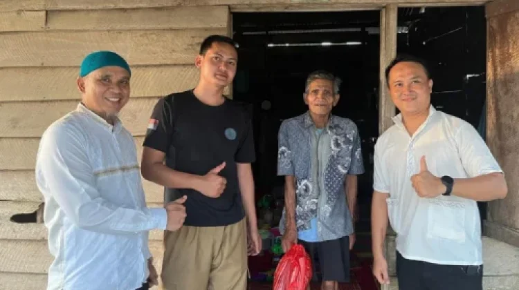 Lapas Way Kanan Salurkan Daging Kurban kepada Warga