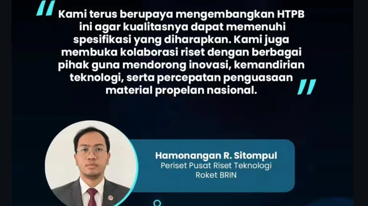 Material Elastis Pengendali Stabilitas Roket RX Indonesia