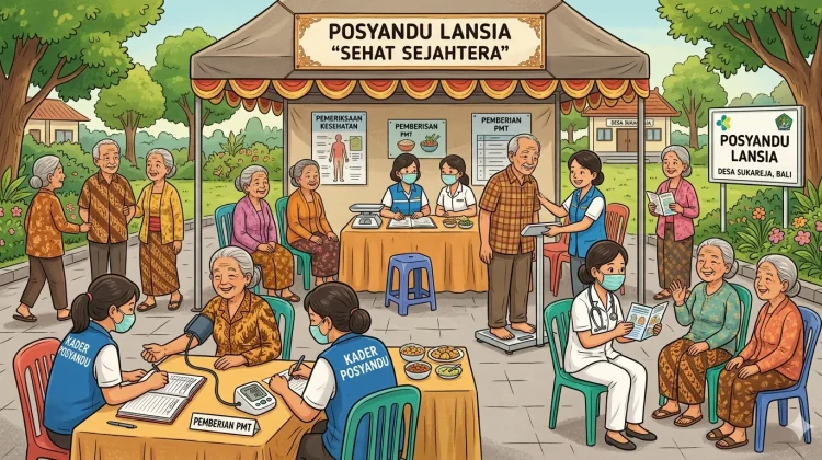 Kunci Lansia Tetap Sehat