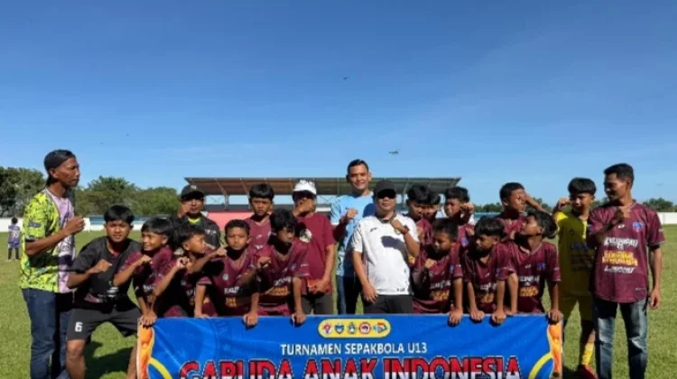 Tim U-13 Way Kanan Tembus Semifinal Turnamen Garuda Anak Indonesia