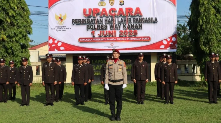 Kapolres Way Kanan Ajak Amalkan Nilai Pancasila dalam Kehidupan