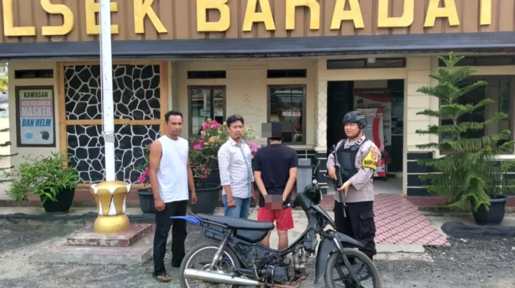 Motor Hilang di Kebun Kopi, Pelaku Ditangkap Polisi