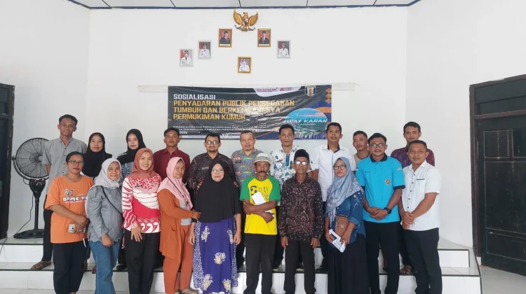 Sosialisasi Cegah Permukiman Kumuh Digelar di Kampung Ramsai
