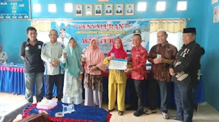 Sebanyak 12 KPM Way Tuba Terima BLT Dana Desa