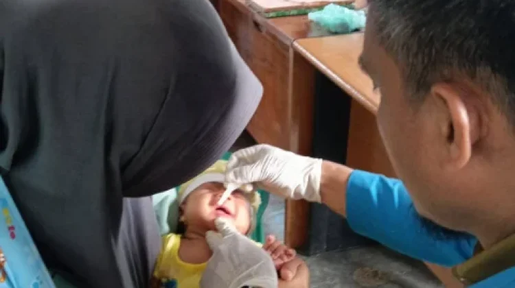 Dekatkan Pelayanan, Puskesmas Way Tuba Gelar Posyandu ILP di Say Umpu