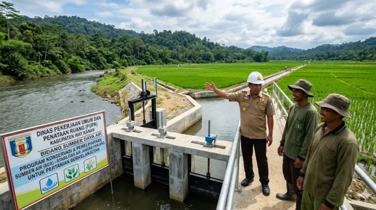PUPR Way Kanan Fokus Stabilkan Ketersediaan Air Hadapi Dampak Global