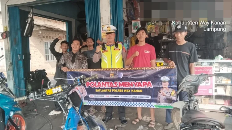 Satlantas Way Kanan Gencarkan Edukasi Tertib Berlalu Lintas