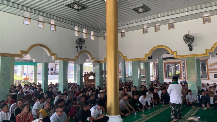 Sambut Tahun Baru Islam, 600 Warga Binaan di Way Kanan Ikut Tausiah