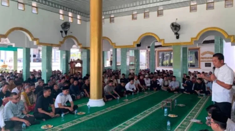Sambut 1 Muharram, Lapas Way Kanan Gelar Pembinaan Spiritual