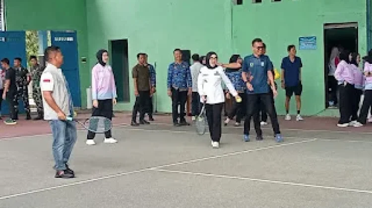 Porkab Cabang Olahraga Tenis Lapangan Dimulai, Ini Pesan Bupati Way Kanan