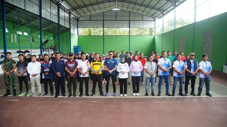 Porkab Tenis Way Kanan Diikuti 42 Atlet Selama Tiga Hari