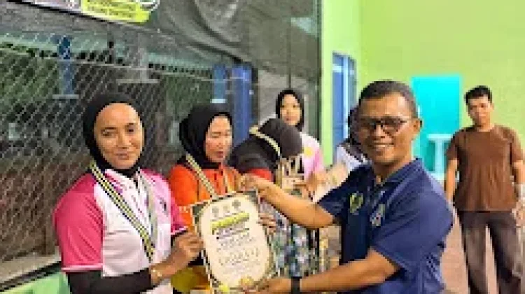 Yudha-Faisal dan Heni-Dwi Juarai PORKAB Tenis Way Kanan