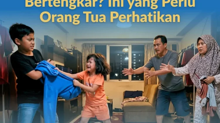 Kakak Beradik Sering Bertengkar, Ini yang Perlu Orang Tua Lakukan