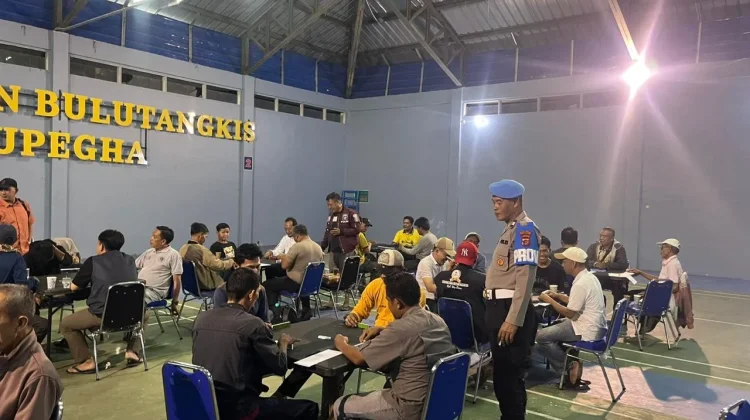 Polres Way Kanan Semarakkan Hari Bhayangkara dengan Turnamen Gaple