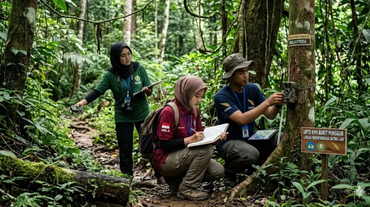 KPH Bukit Punggur Dorong Inventarisasi Satwa Liar Berbasis Akademis
