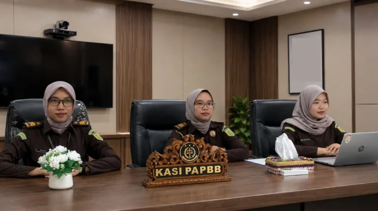 Kejari Way Kanan Ikuti Persiapan Lelang Serentak Badan Pemulihan Aset 2026