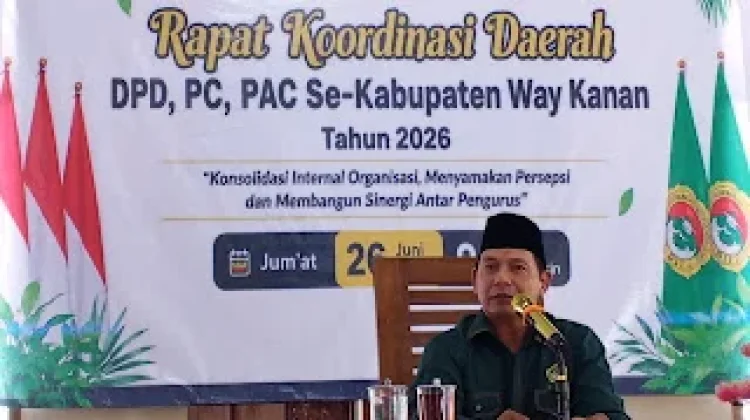 Rakorda LDII Way Kanan Fokus Susun Program Kerja 2026