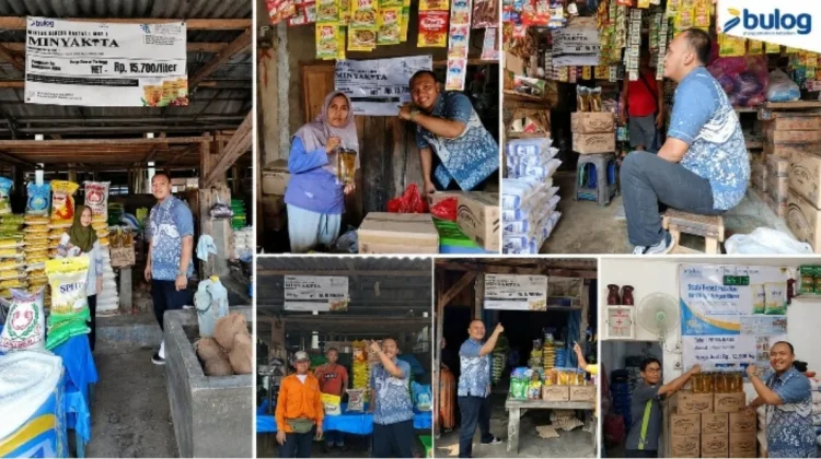 Bulog Lampung Utara Pantau Distribusi Minyakita di Pasar Sentral Kotabumi