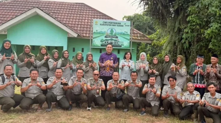 Kebutuhan Air Pengaruhi Capaian Luas Tambah Tanam di Way Kanan