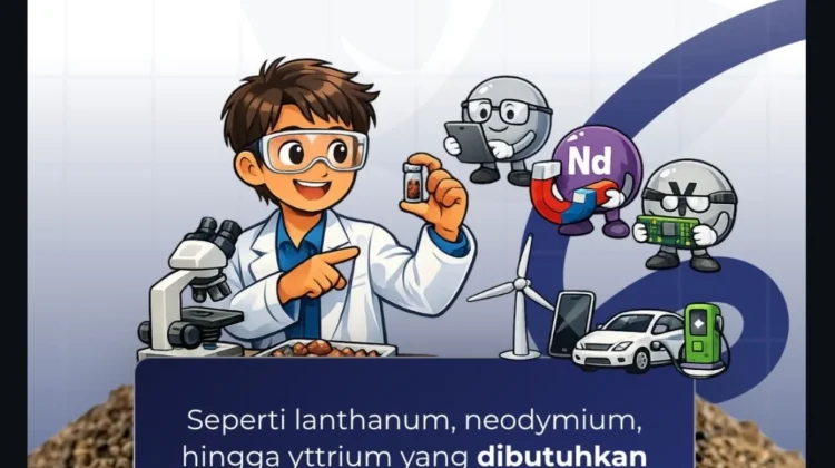 BRIN Olah Monasit Tambang Jadi Bahan Baku Teknologi Modern
