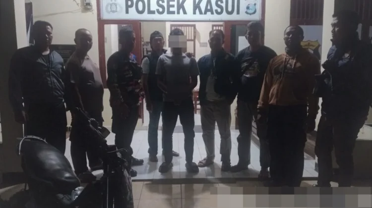 Terekam CCTV, Pencuri Motor di Baradatu Ditangkap Polisi
