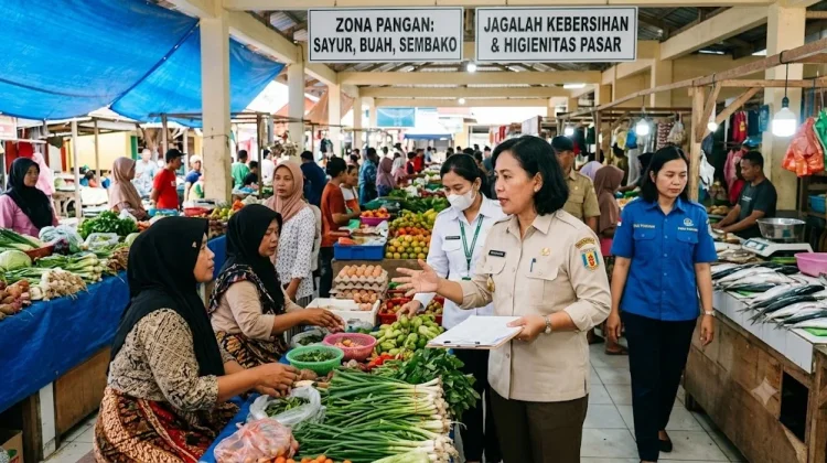Pemerintah Intesifkan Pengawasan di Pasar Pemda Blambangan Umpu