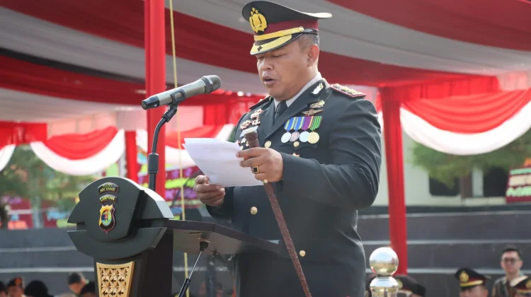 Hari Bhayangkara, Polres Way Kanan Tegaskan Polri untuk Masyarakat