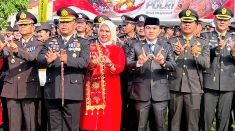 HUT Bhayangkara, Pemkab Apresiasi Kinerja Polres Way Kanan