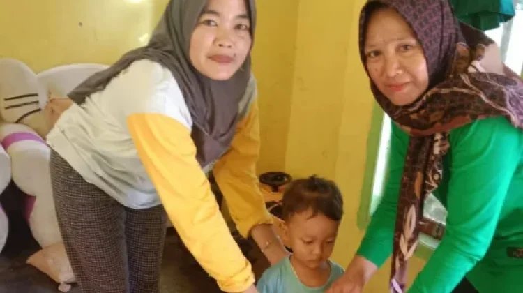 Puskesmas Negeri Agung Salurkan PMT untuk Cegah Stunting di Kali Papan