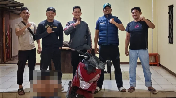 Pelaku Curanmor Dua Motor di Way Kanan Ditangkap Polisi