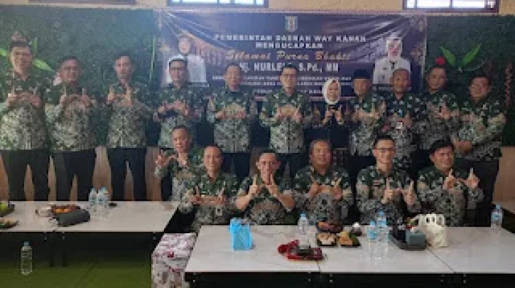 Forum Camat Way Kanan Lepas Purnatugas Camat Pakuan Ratu