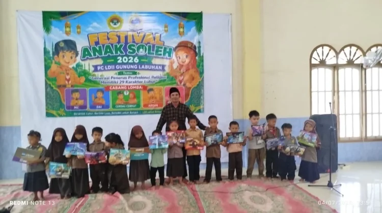 PC LDII Sukses Gelar Festival Anak Soleh 2026