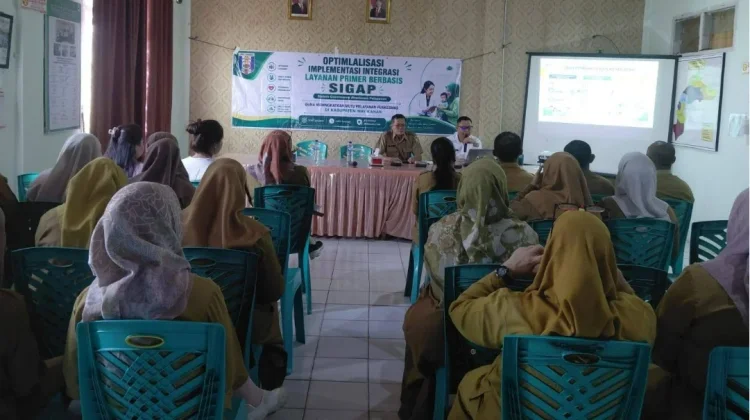 Puskesmas Way Tuba Perkuat Koordinasi Integrasi Layanan Primer
