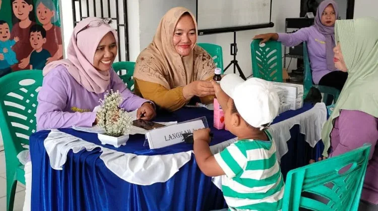 Posyandu ILP Kampung Ramsai Layani Seluruh Siklus Kehidupan