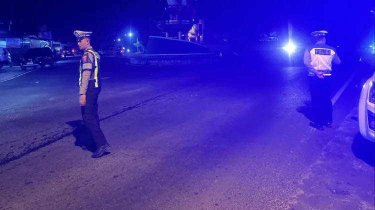 Satlantas Way Kanan Intensifkan Patroli Malam