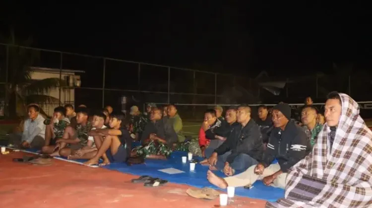 Kodim 0411/KM Gelar Nobar Piala Dunia 2026