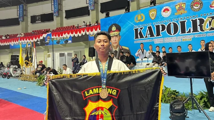 Personel Polres Way Kanan Sabet Juara 1 Taekwondo Piala Kapolri 2026