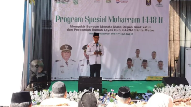 Kemenag Metro Dukung Program Muharram BAZNAS