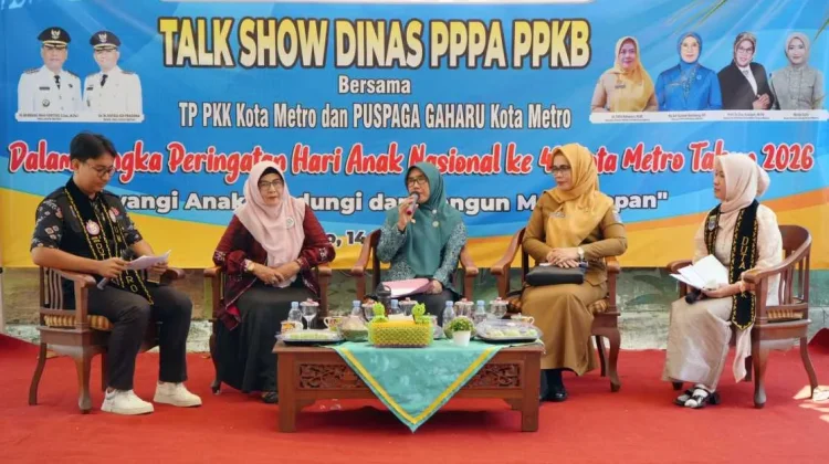 Metro Luncurkan Inovasi Sai Bangga Kota Layak Anak