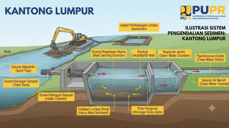 Cara Kerja Kantong Lumpur
