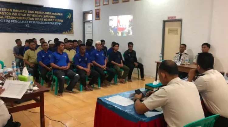 Lapas Way Kanan Sidangkan 29 WBP Calon Integrasi